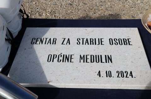 Položen kamen temeljac za izgradnju Centra za  starije osobe Medulin