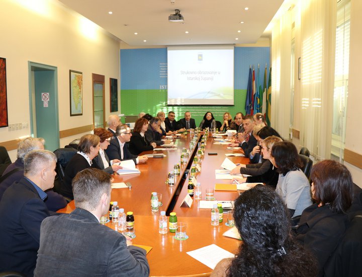 Održan radni sastanak na temu strukovnog obrazovanja u Istarskoj županiji