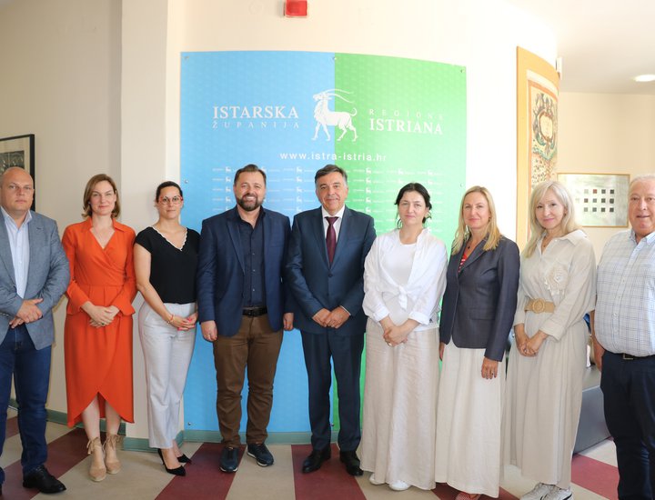 Una delegazione della città di Cazin (BiH) ha visitato la Regione Istriana