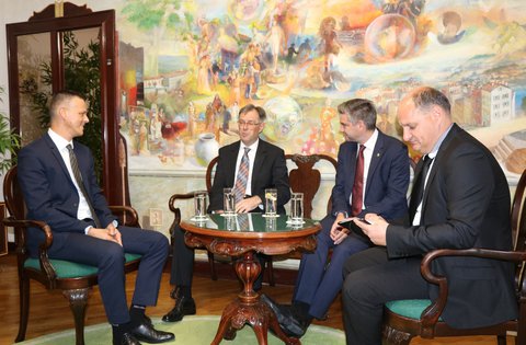 Župan Flego i gradonačelnik Miletić primili novog Generalnog konzula Republike Srbije u Rijeci